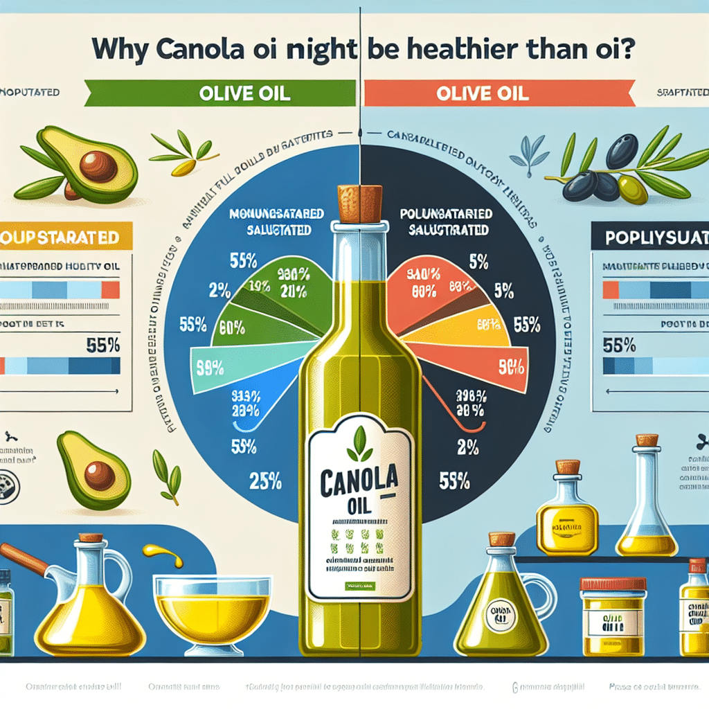 Why Is Canola Oil Healthier Than Olive Oil?