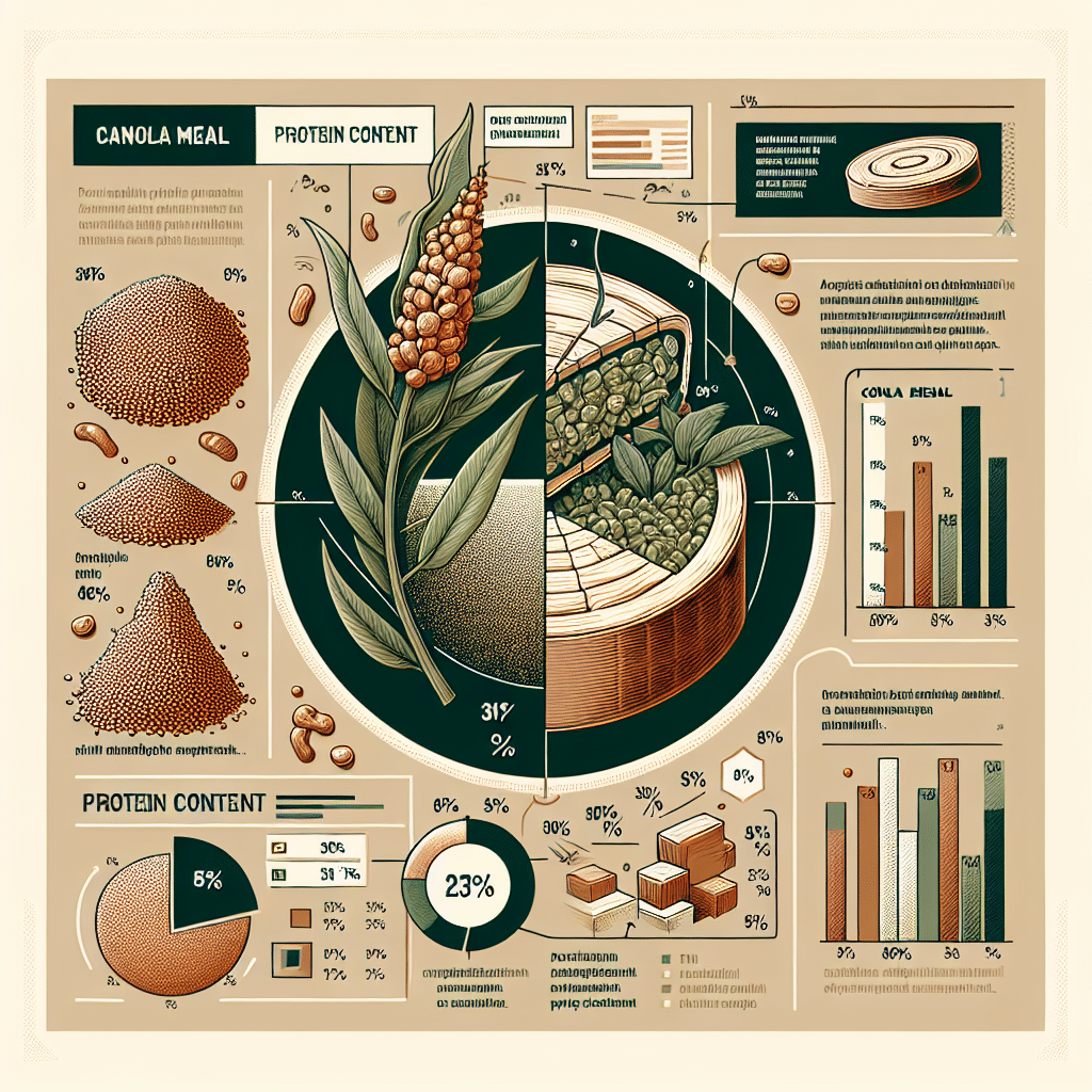 How Much Protein Does Canola Meal Have?