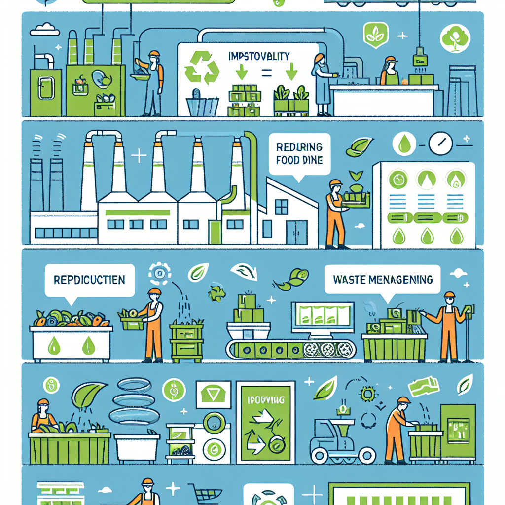 Sustainability in Manufacturing: Improving and Reducing Food Waste