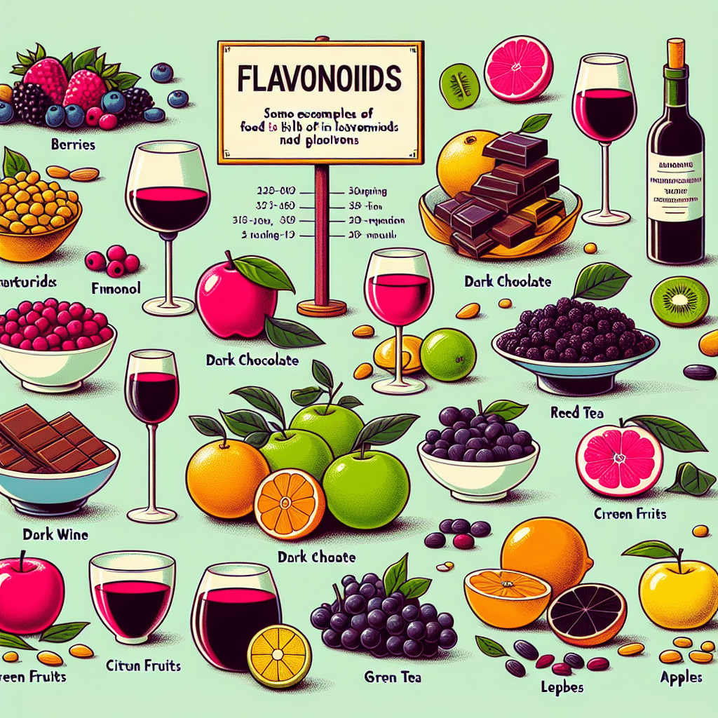 Které potraviny obsahují flavonoidy?