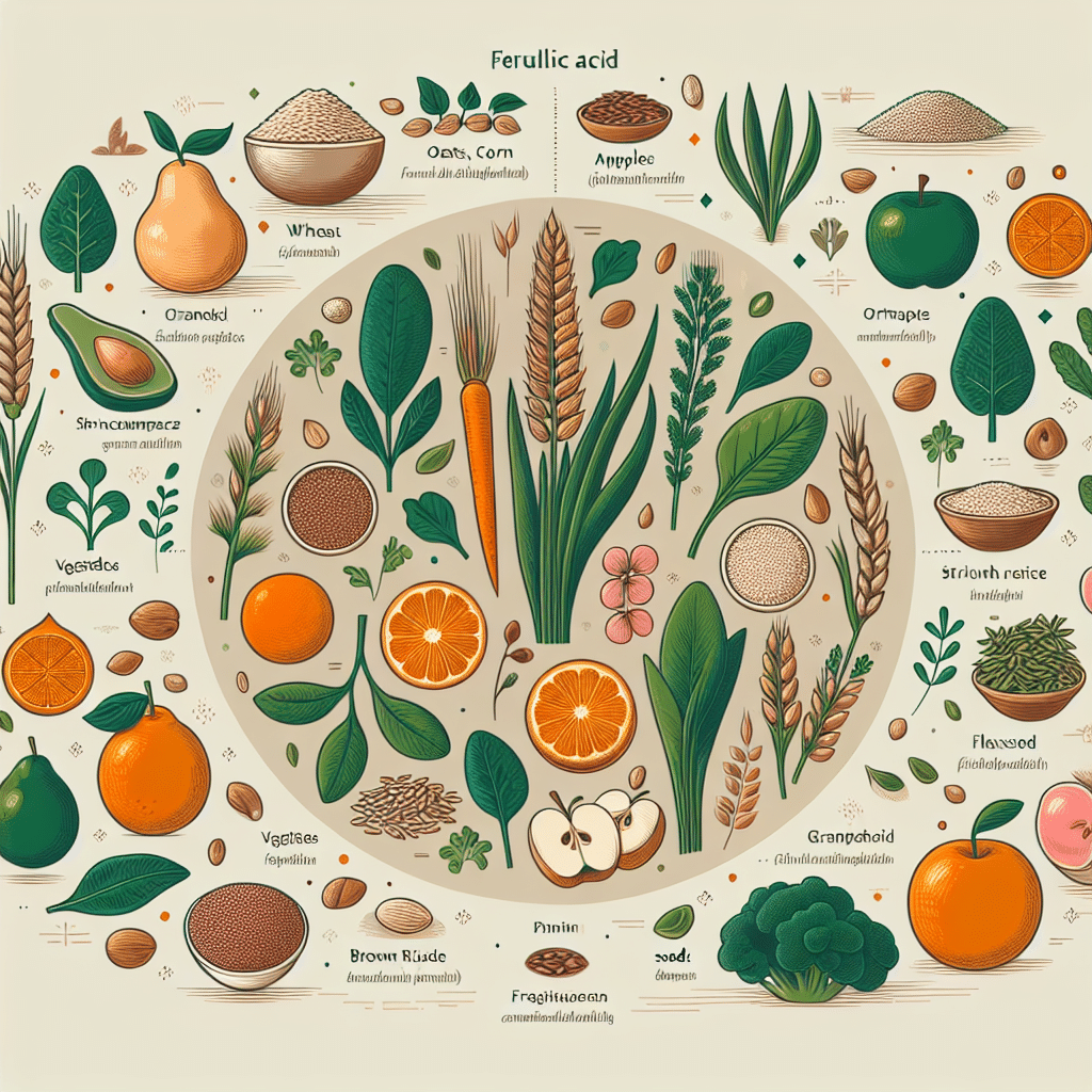 What Plant Sources Have Ferulic Acid?