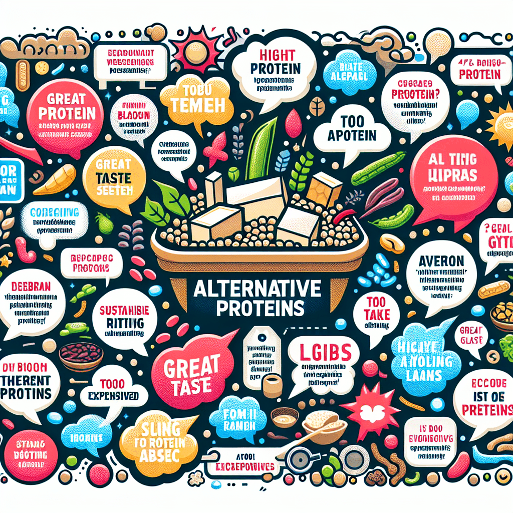 How Are Different Alternative Proteins Perceived by Consumers?