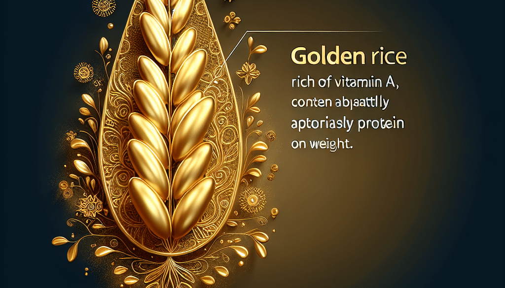 How Much Protein Is In Golden Rice?