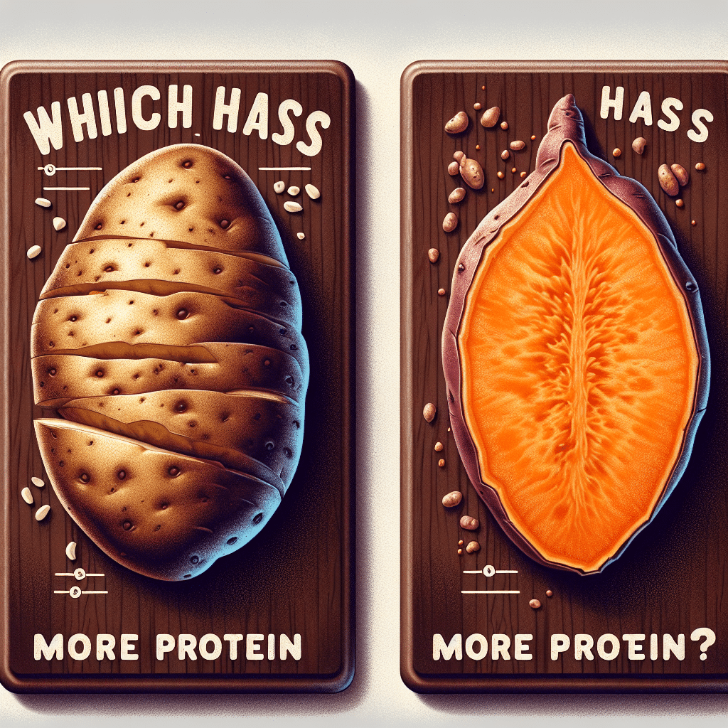 Which Has More Protein Baked Potato Or Sweet Potato?