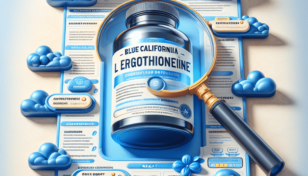 Blue California L Ergothioneine: Product Review