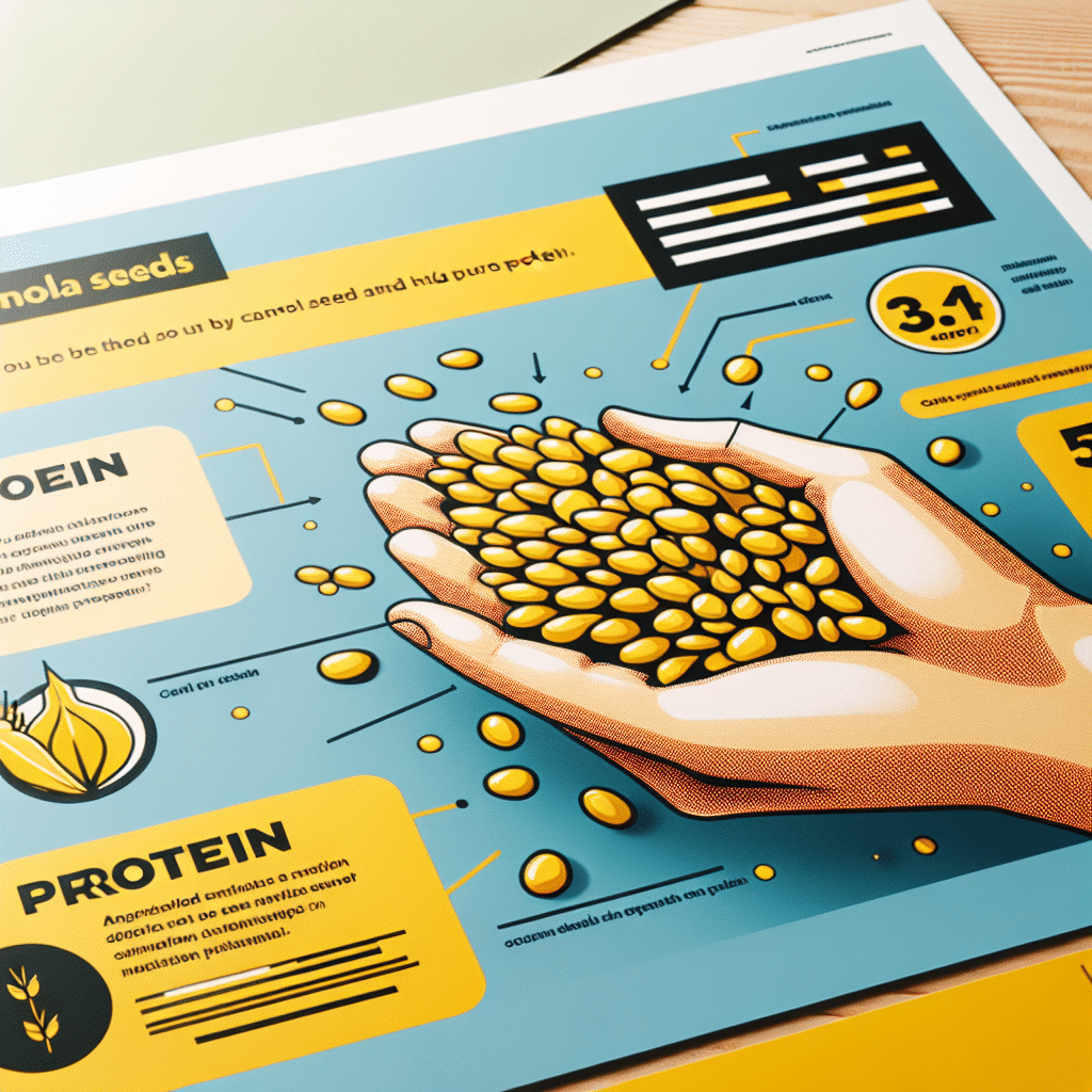 Is Canola Seed High In Protein?