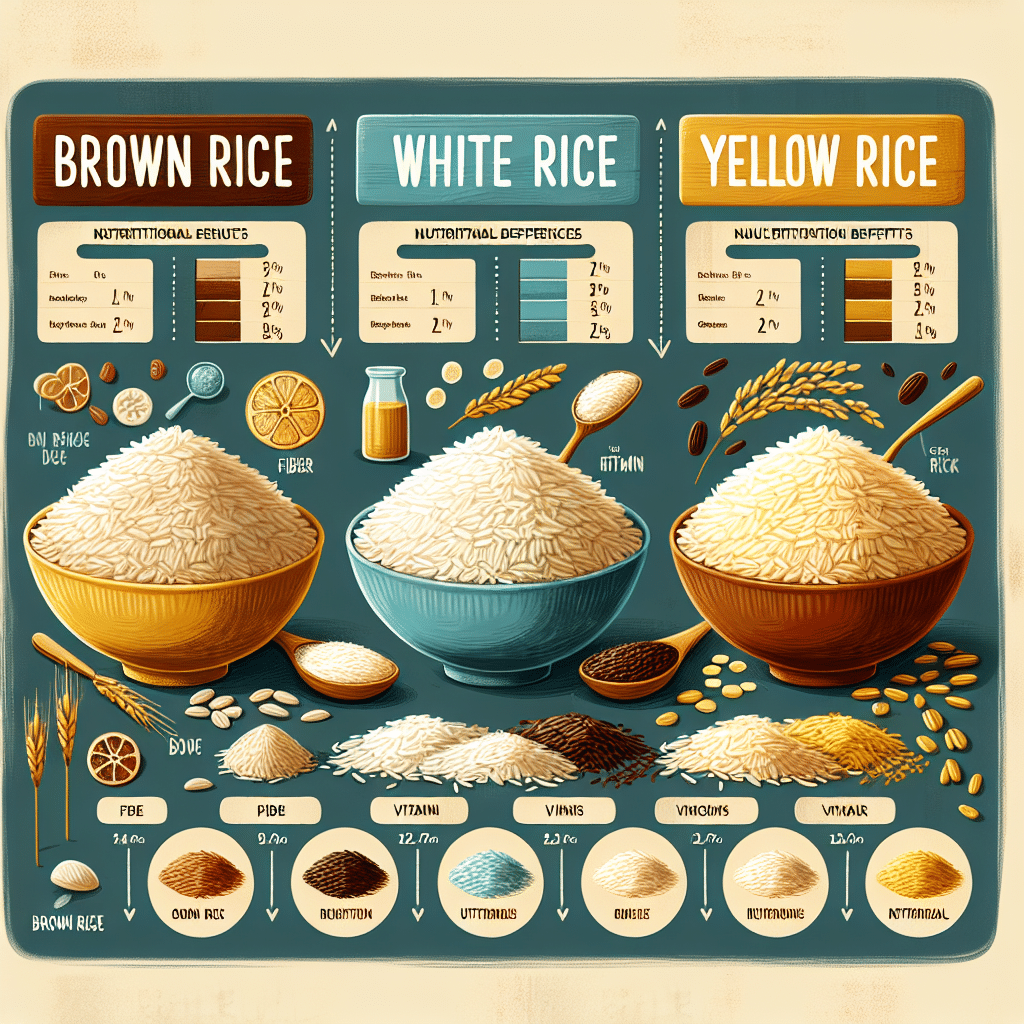 Which Rice Is Healthier Brown White Or Yellow?