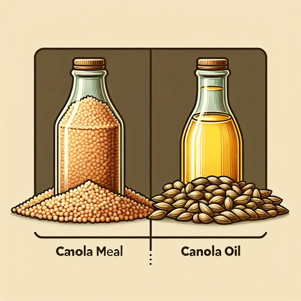 Is Canola Meal The Same As Canola Oil?