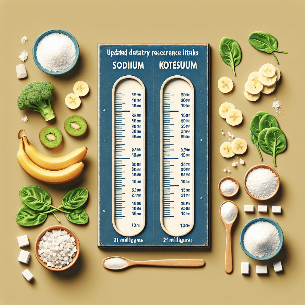 Updated Dietary Reference Intakes for Sodium and Potassium