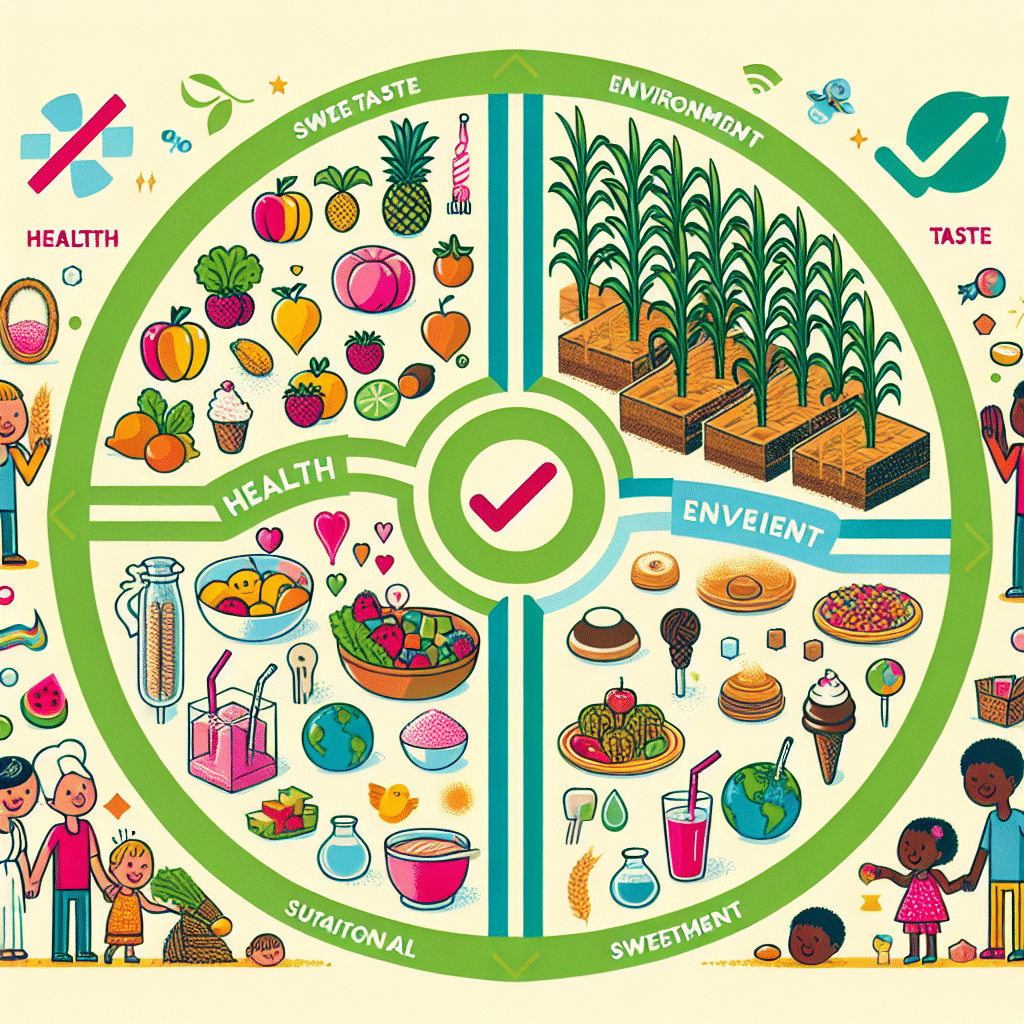 Sugar Reduction: Sweetness’ Role in Health, the Environment, and Taste