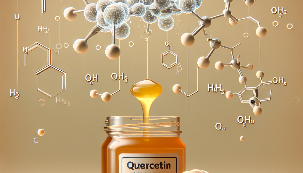 Does honey contain quercetin?