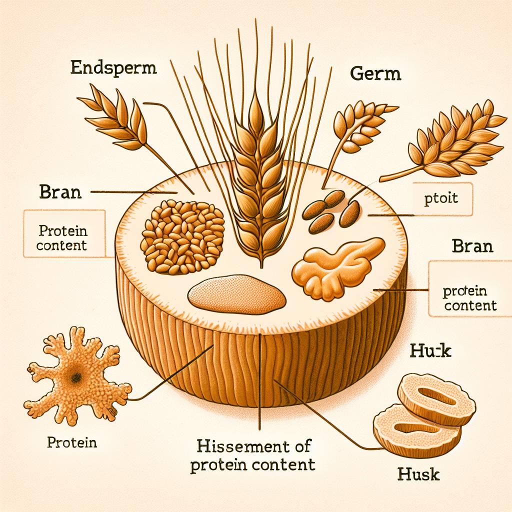 What Part Of Wheat Has The Most Protein?