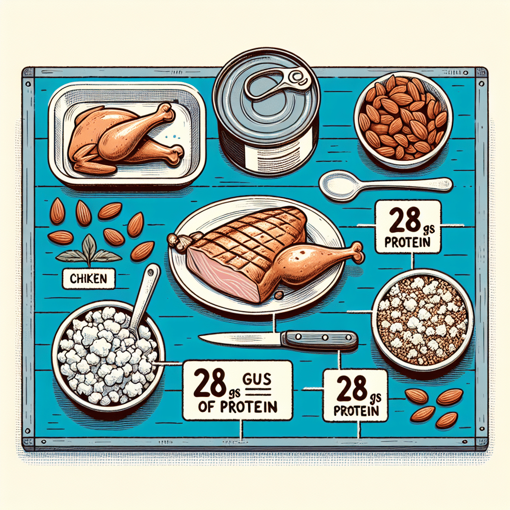 What Has 28 Grams Of Protein?