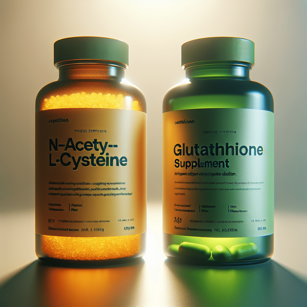 N-Acetyl-L-Cysteine vs Glutathione Supplement