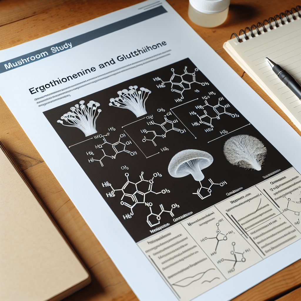 Mushroom Study Ergothioneine and Glutathione: Insights