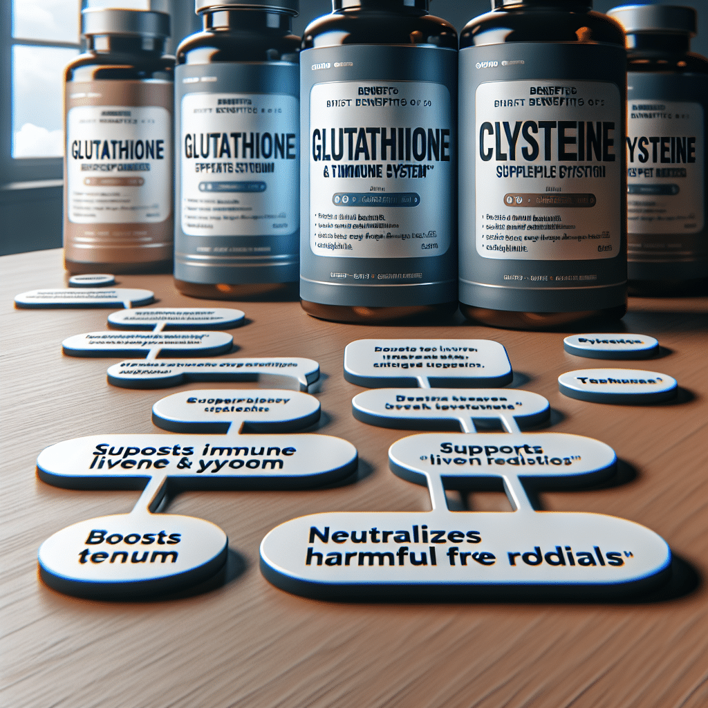 Glutathione and Cysteine Supplements: Benefits