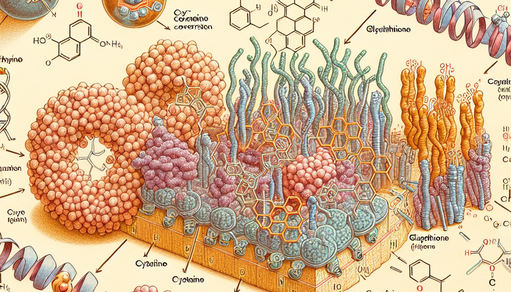 Cysteine Conversion to Glutathione: Process