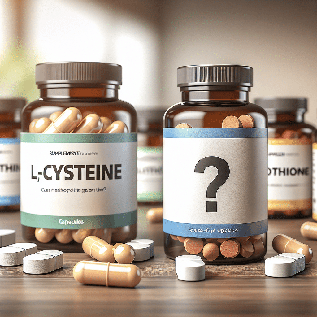 Can I Take L Cysteine and Glutathione Together?