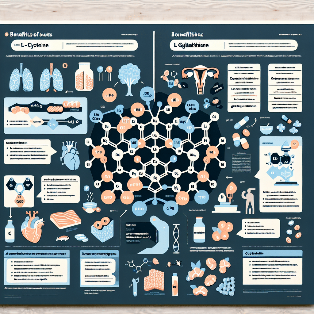 L-Cysteine and L-Glutathione: Benefits