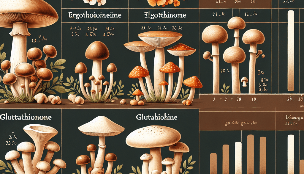 Which Mushrooms Have Most Ergothioneine and Glutathione? Find Out