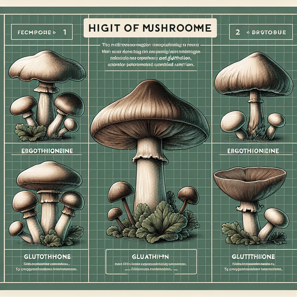 Mushrooms High in Ergothioneine and Glutathione: Best Choices