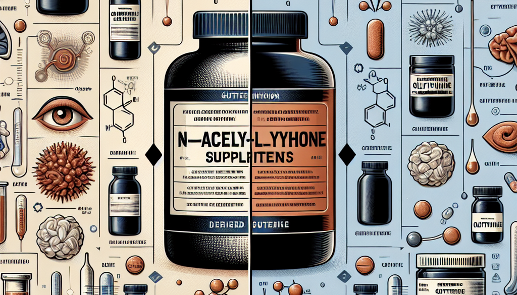 N-Acetyl-L-Cysteine vs Glutathione Supplement