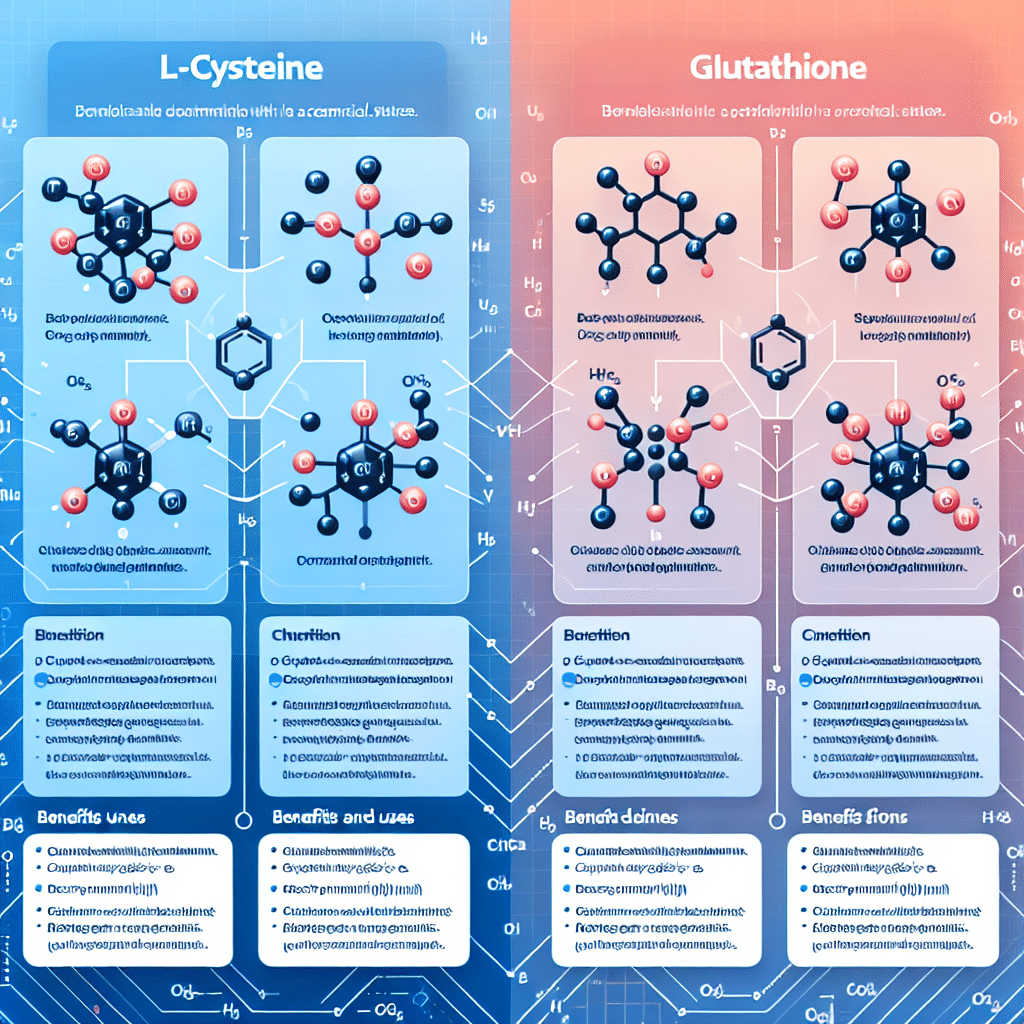 L-Cysteine vs Glutathione: What’s Better?