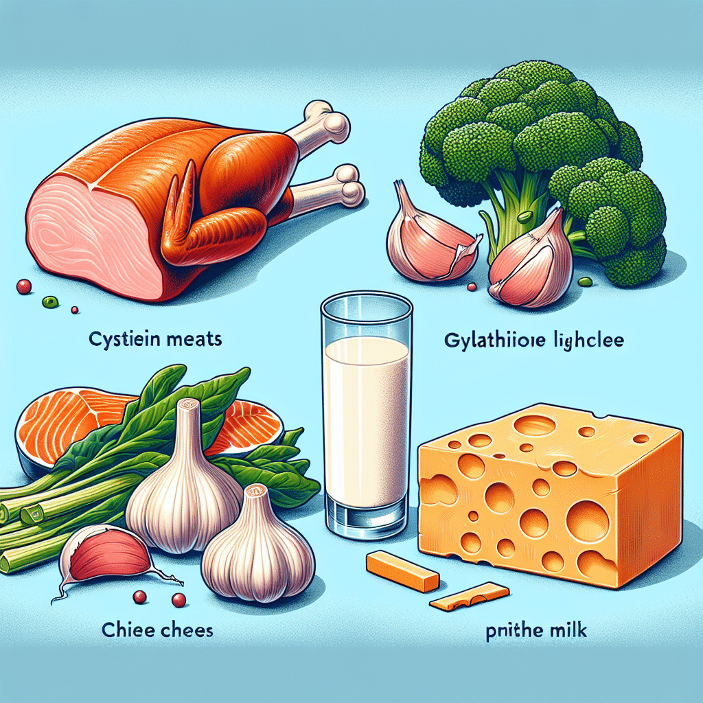 Food with Cysteine and Glutathione: What to Eat