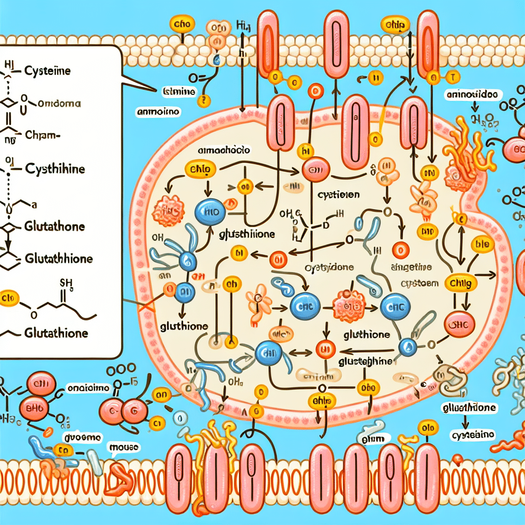 Effects of Cysteine in Glutathione Production Pathway