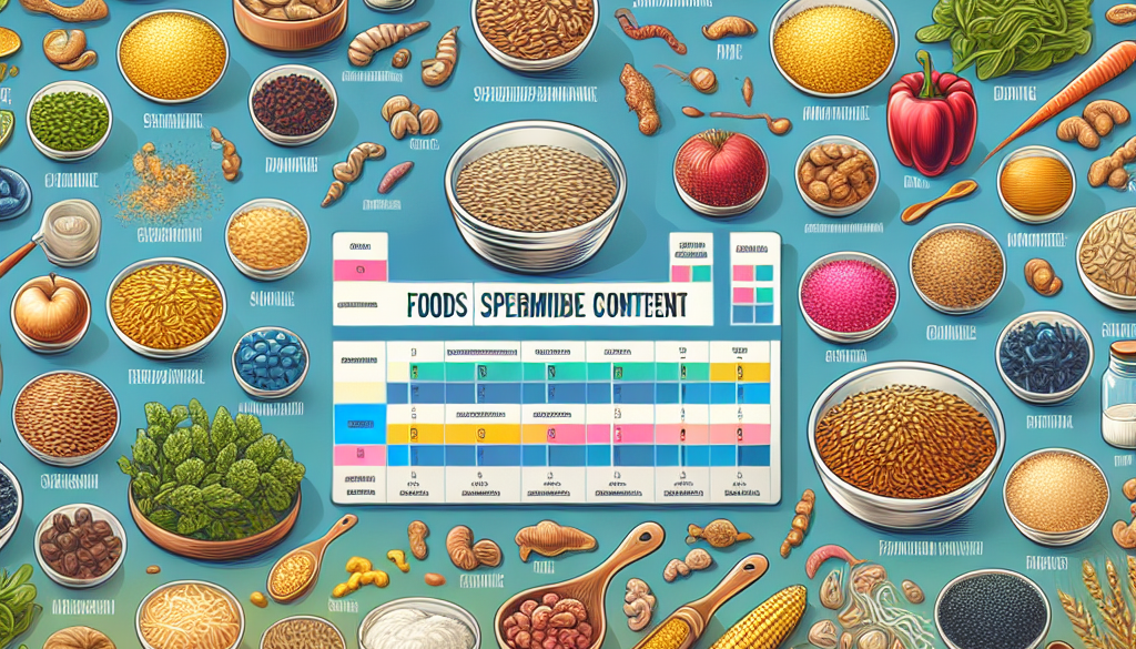 Spermidine in Food: Comprehensive List