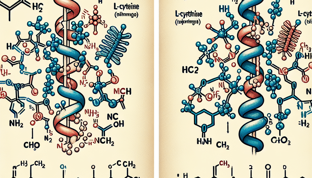 L-Cysteine vs L-Glutathione: Key Differences