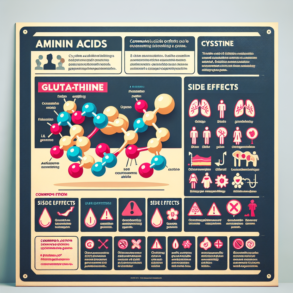 Cysteine and Glutathione Side Effects: What to Know