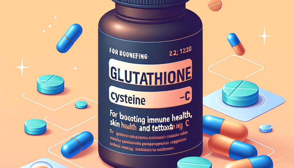 Glutathione Cysteine & C Para Que Sirve -ETprotein