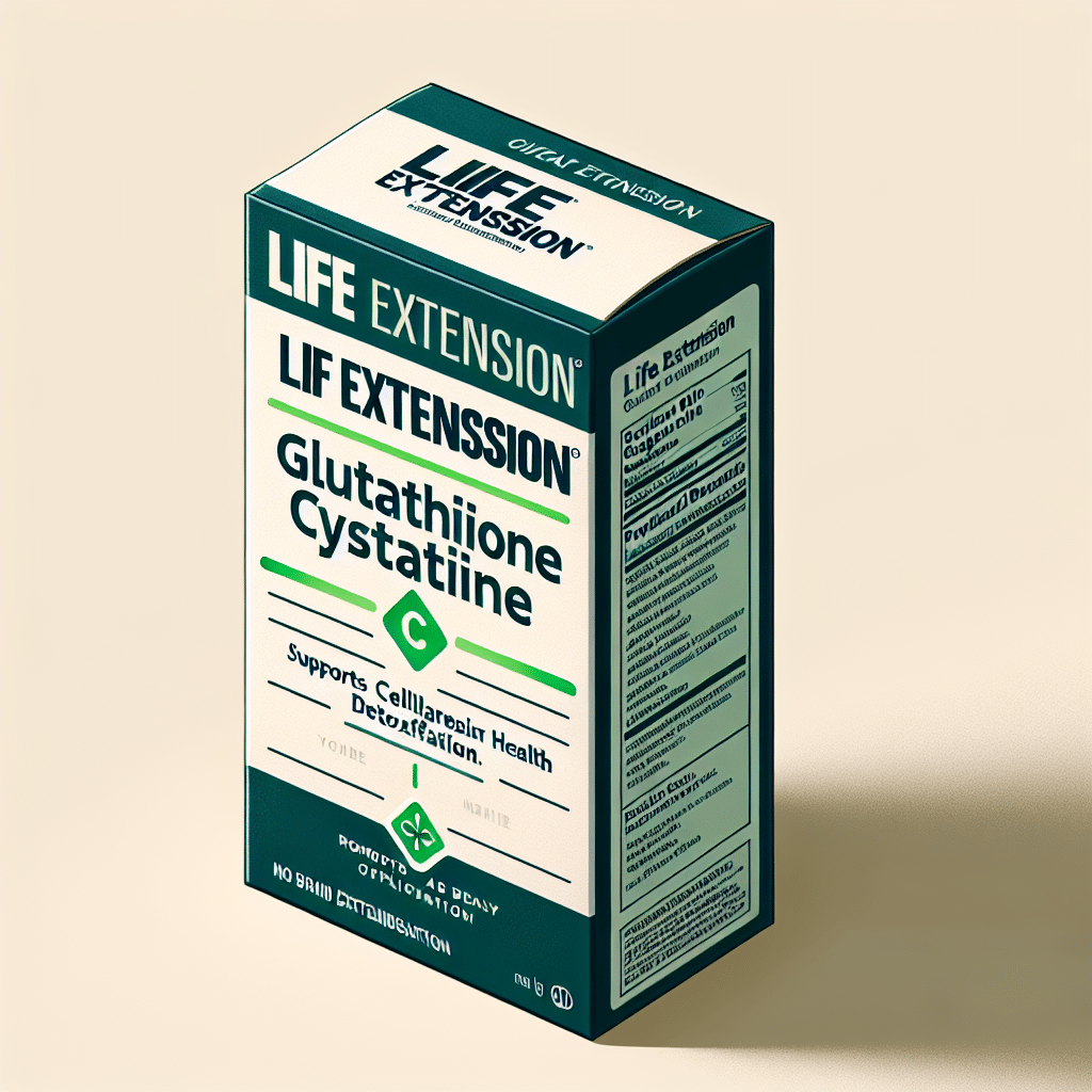 Life Extension Glutathione Cysteine C Review