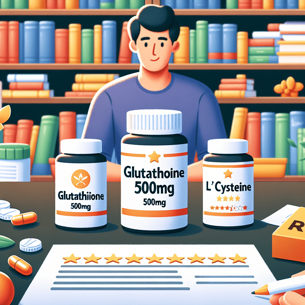 Glutathione 500mg Vitamin C 500mg L'Cysteine: Review