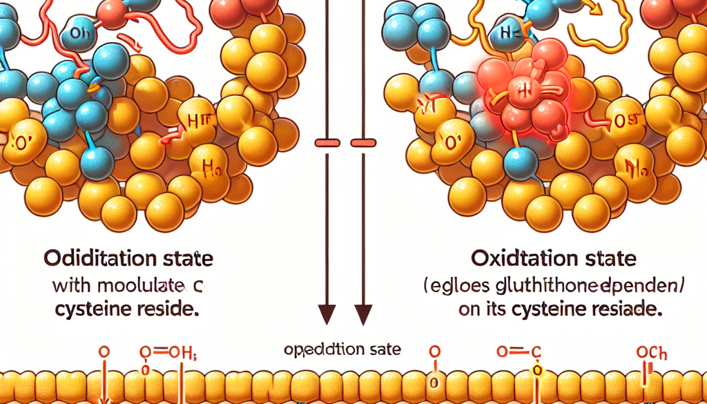 Does Oxidation State of Glutathione Depends on Cysteine Residue?