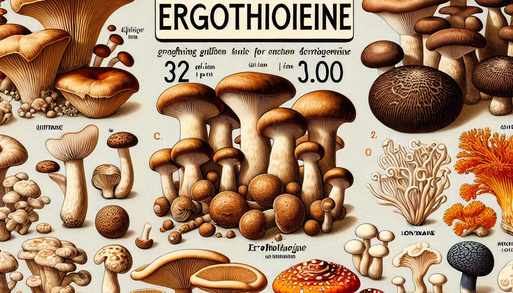 Mushroom Species High in Glutathione and Ergothioneine: Best Choices