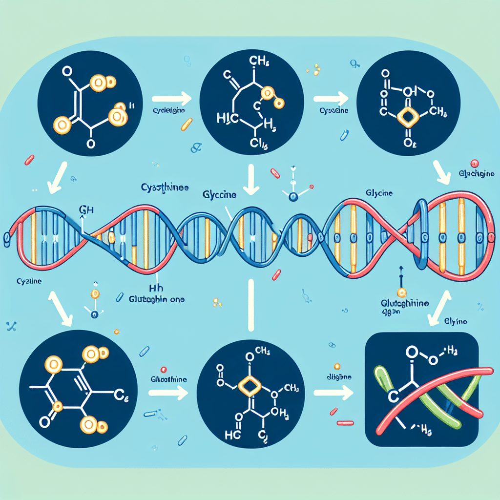 Цистеин-глицин превращается в глутатион: процесс -ETprotein