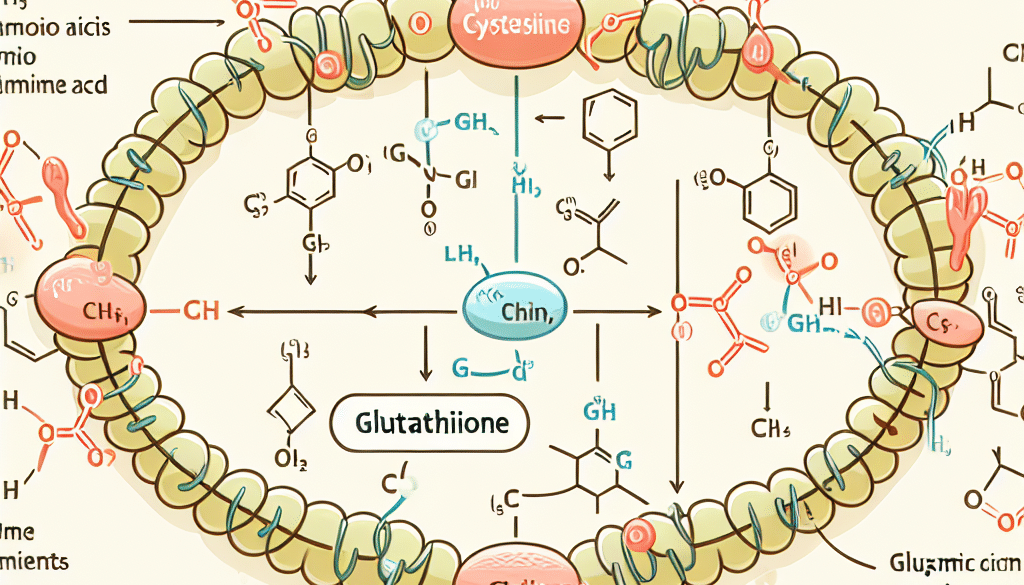 Effects of Cysteine in Glutathione Production Pathway