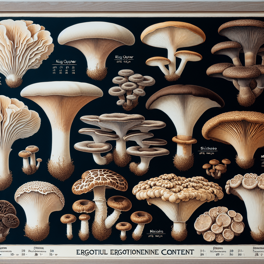 Mushroom with Most Ergothioneine: Top Picks