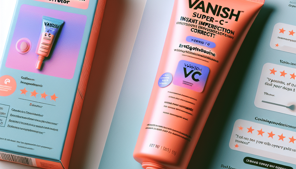 Vanish Super C Ergothioneine Instant Imperfection Corrector: Review