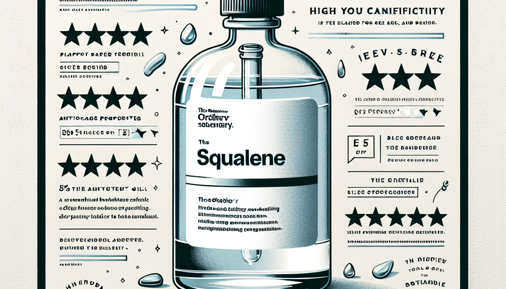 The Ordinary Squalene: Why It's Popular