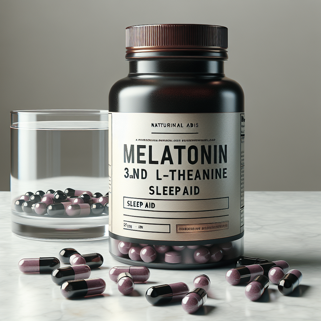 Melatonin 3mg L-Theanine: Sleep Aid