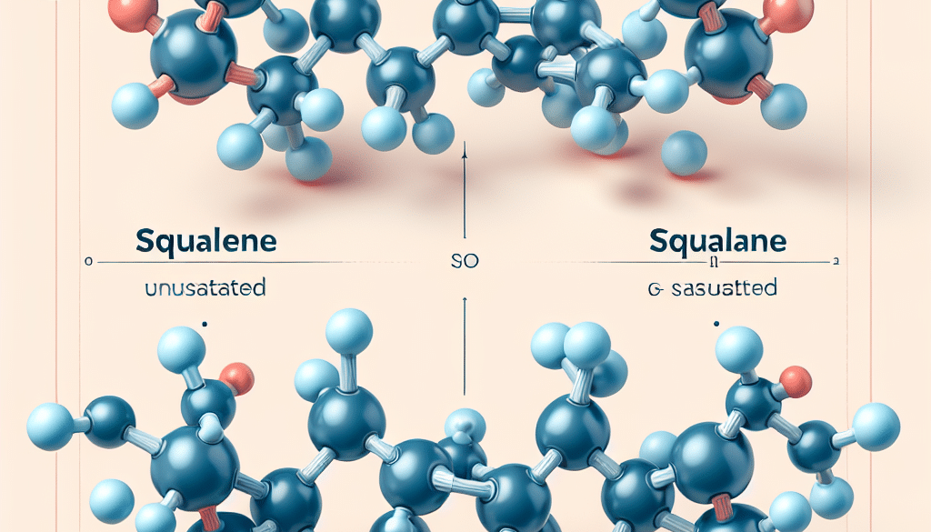 Difference Between Squalene and Squalane