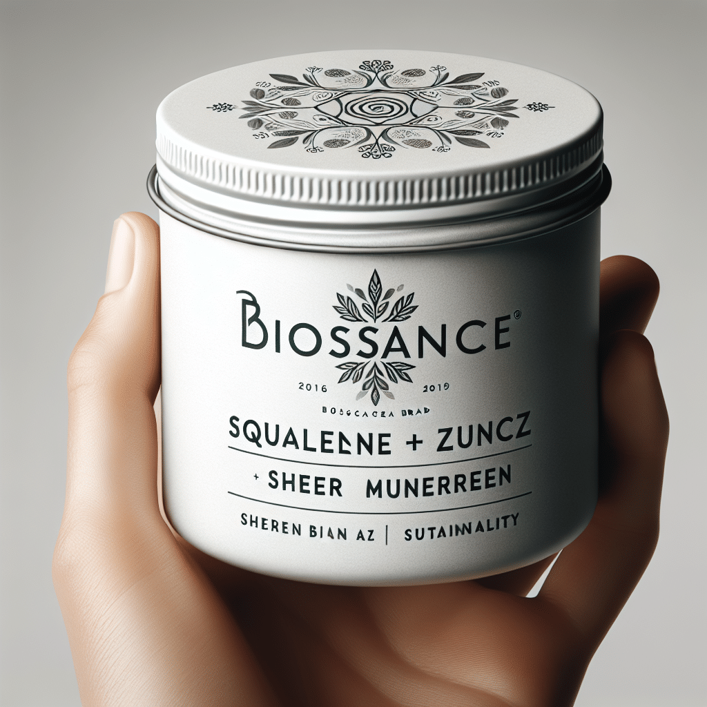 Biossance Squalene + Zinc Sheer Mineral Sunscreen