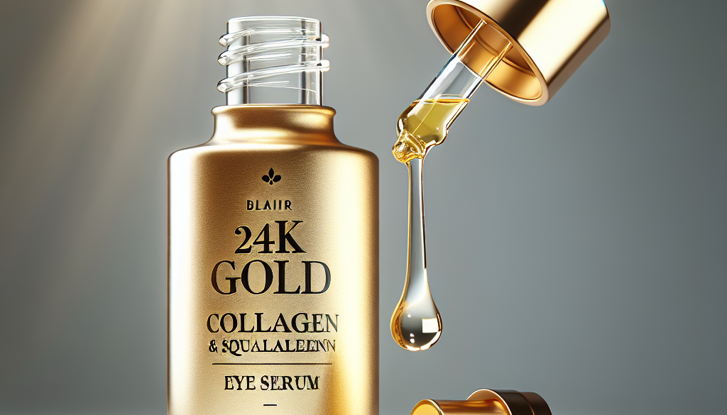 Clair Beauty 24k Gold Collagen & Squalene Eye Serum