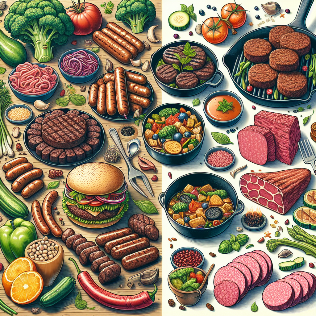 A Description of Plant-Based Meats