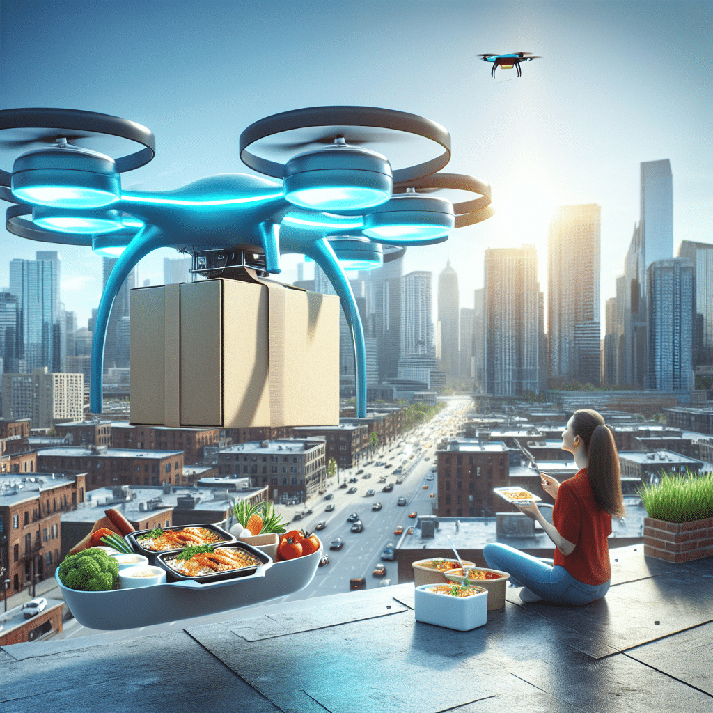 Reshaping Food Delivery With Drones