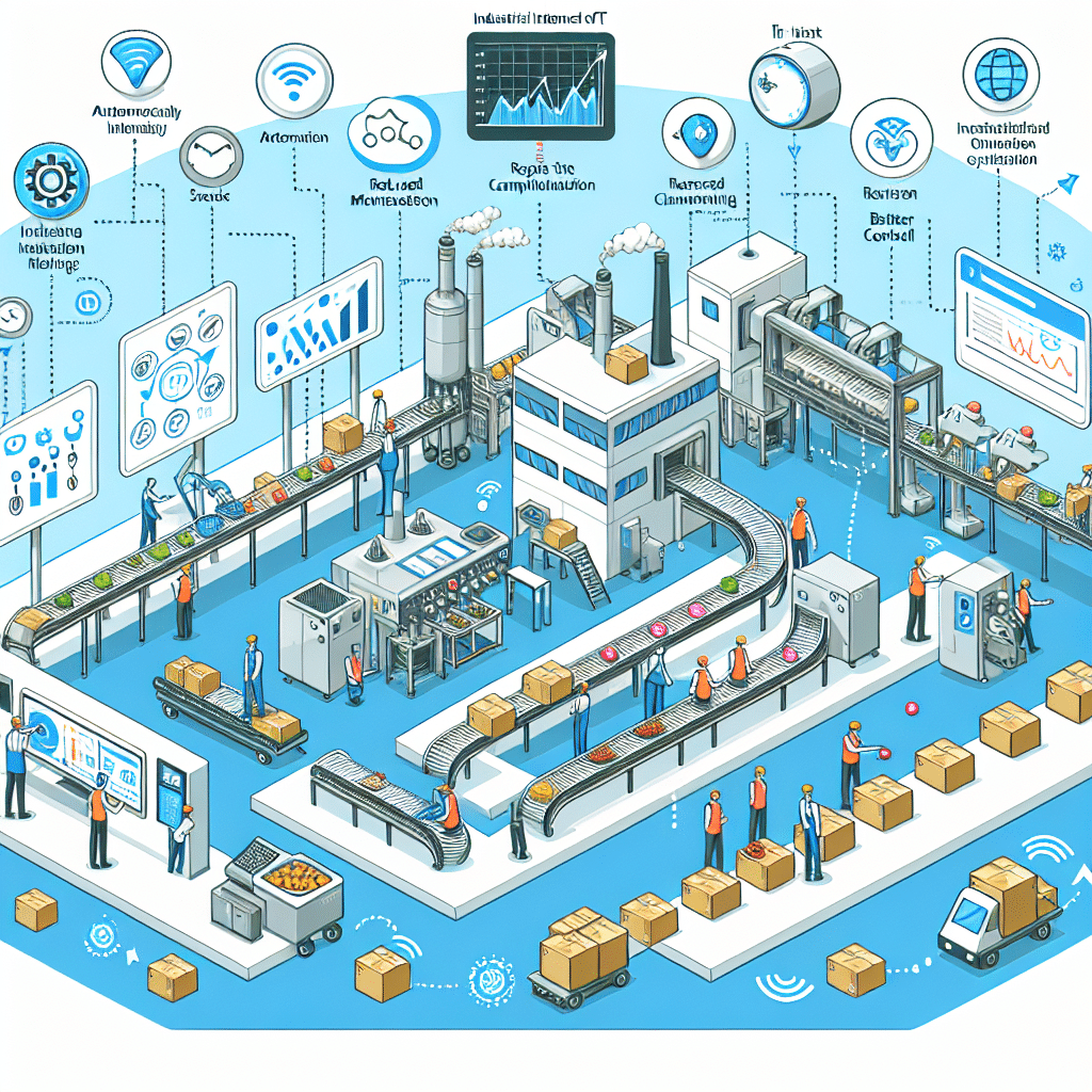 Advantages Of Industrial Internet Of Things In The Food And Beverage Sector.