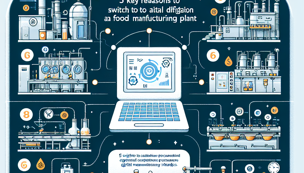 Five Reasons to Digitize Your Food Plant Sanitation Process